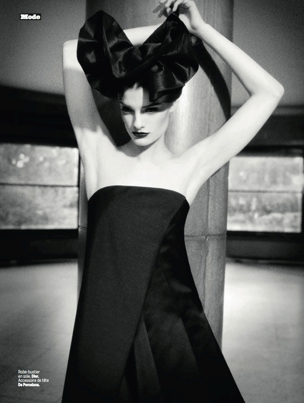 Paula Bertolini Wears Sleek Body Architecture for L'Express Styles ...