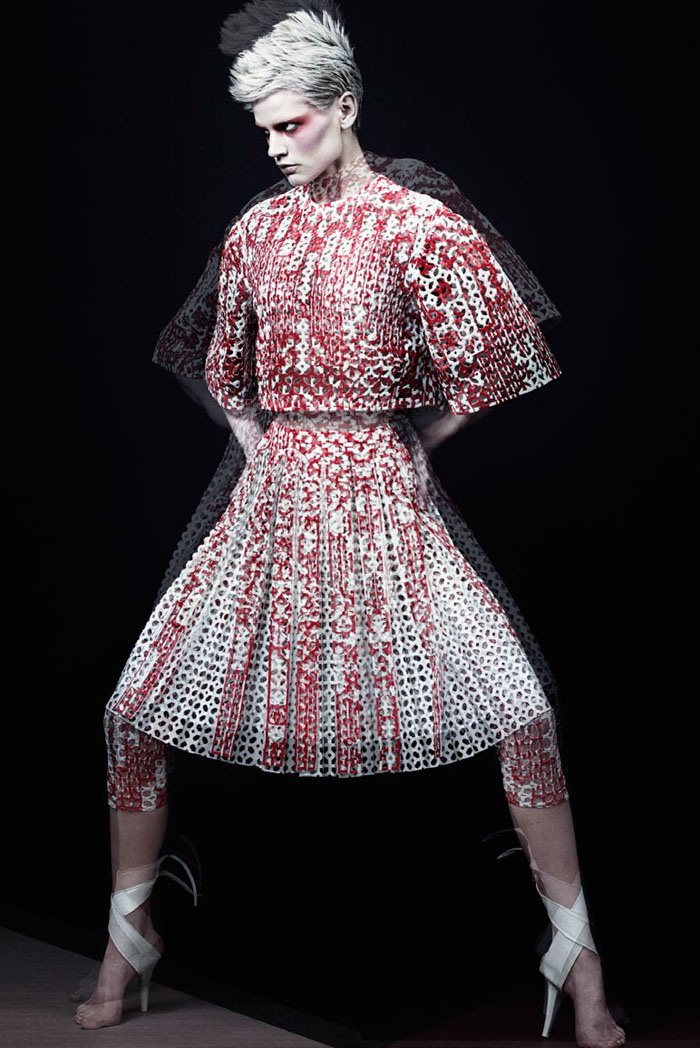 Saskia de Brauw By Craig McDean As 'It's A Matter of Shape' For Vogue ...