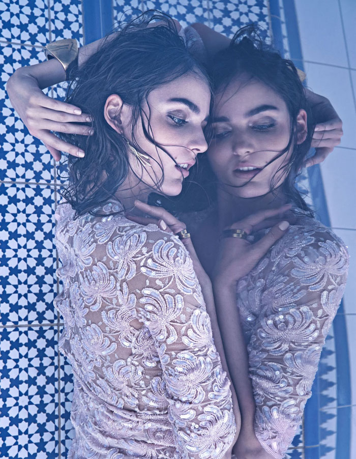 Zuzanna Bijoch Steams Up Vogue Ukraine July 2015, Lensed 