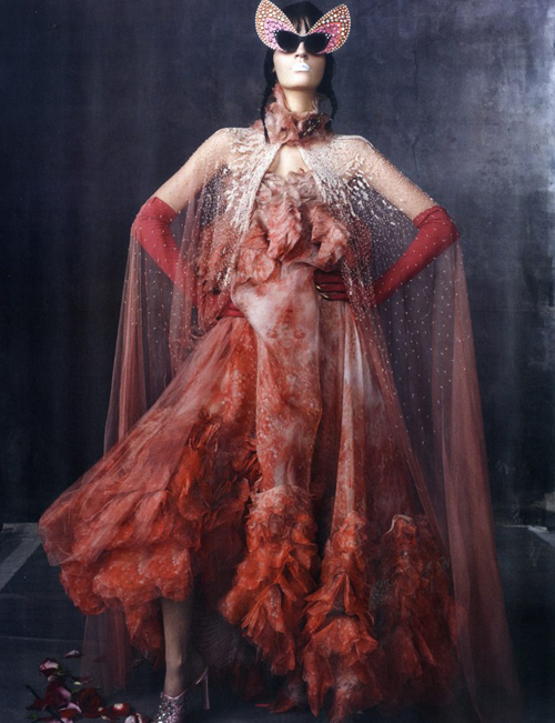 Laura Kampman | Steven Meisel | Vogue Italia February 2012 — Anne of ...