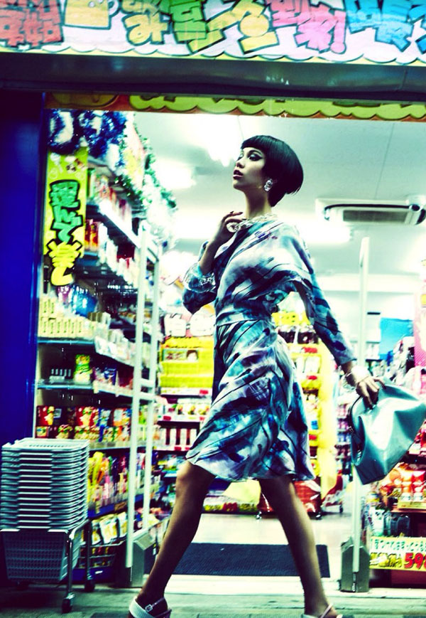 Kiko Mizuhara By Ellen von Unwerth For Vogue Italia January 2014 — Anne ...