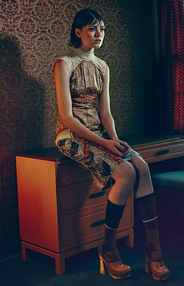 Tegan Desmond Wears 'Precious Moments' Lensed By Beau Grealy For Harper ...