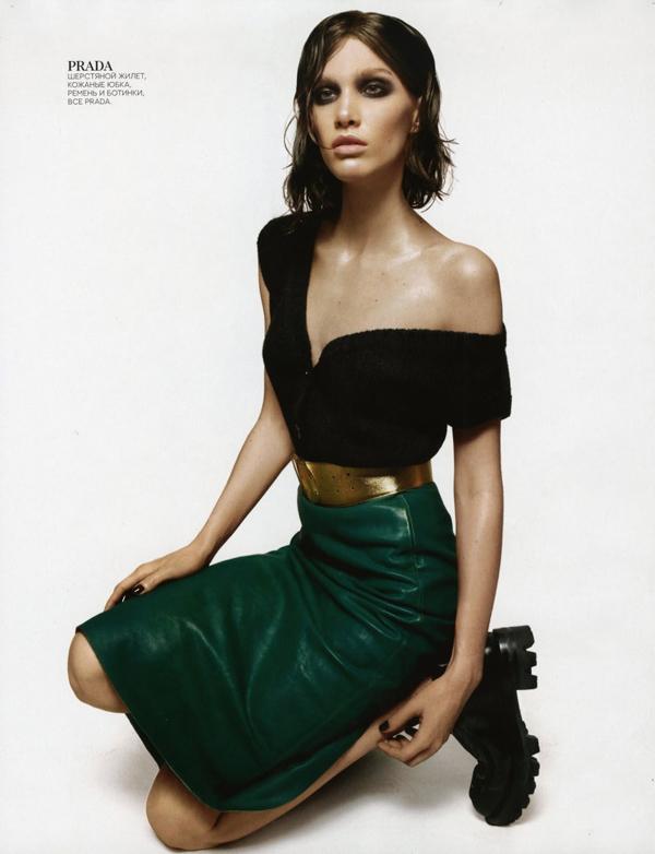 In The August 2013 Issue of Vogue Russia, Chad Pitman Captures Irina ...