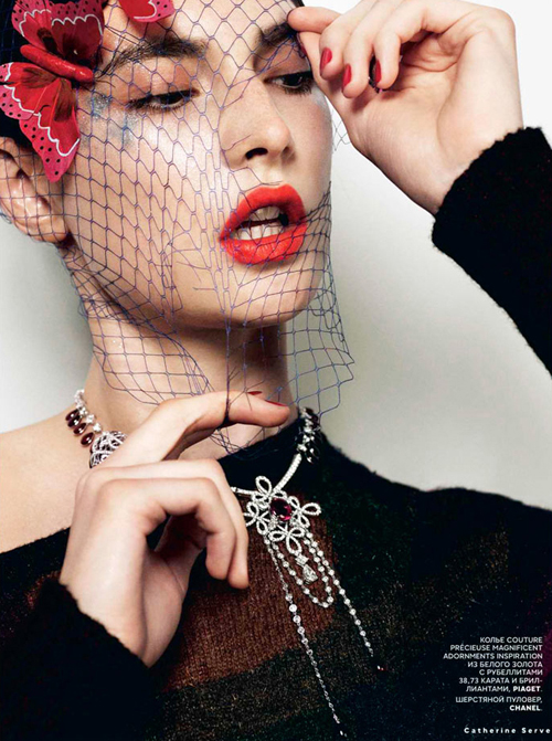 Jacquelyn Jablonski | Catherine Servel | Vogue Russia October 2012 ...
