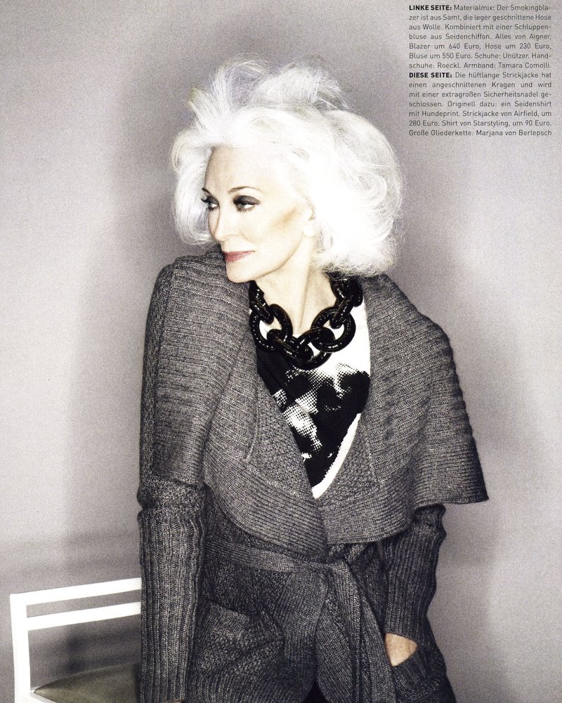 Supermodel Carmen dell'Orefice Is A Beautiful Working Girl at 80 — Anne ...