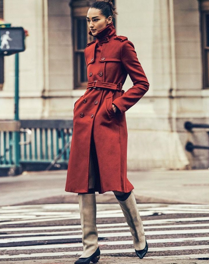 Bruna Tenorio Fronts Tailored Coats Lensed By Dean Isidro For Grazia ...