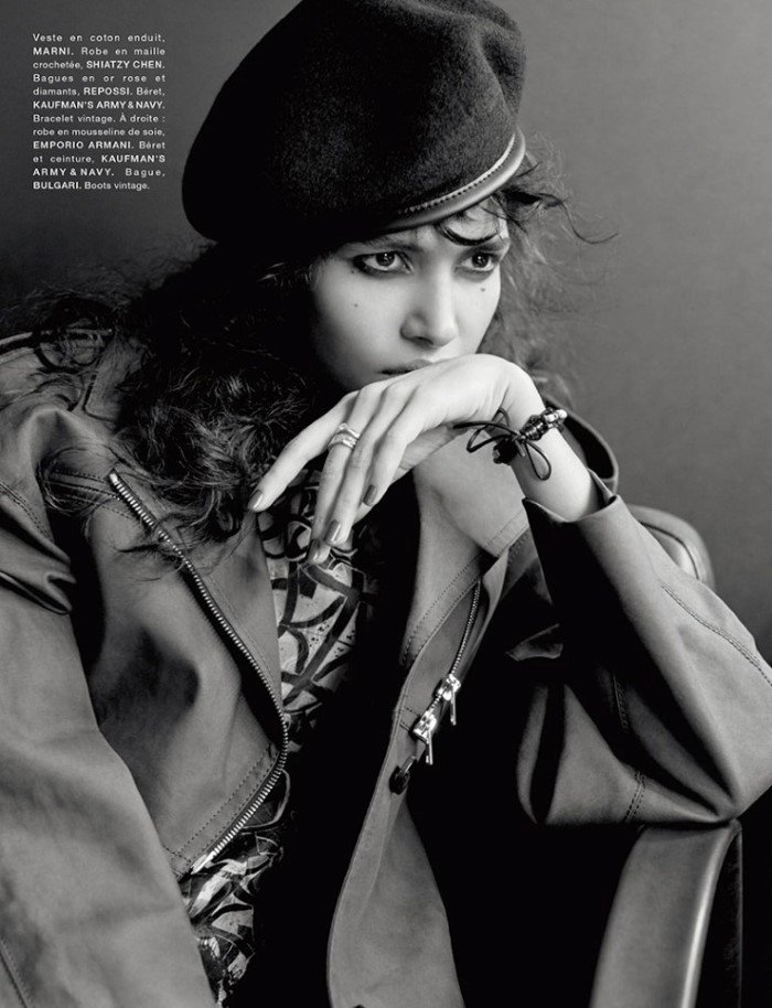 Pooja Mor Ia A 'Riot Girl' Lensed By Anthony Maule For Numéro February ...
