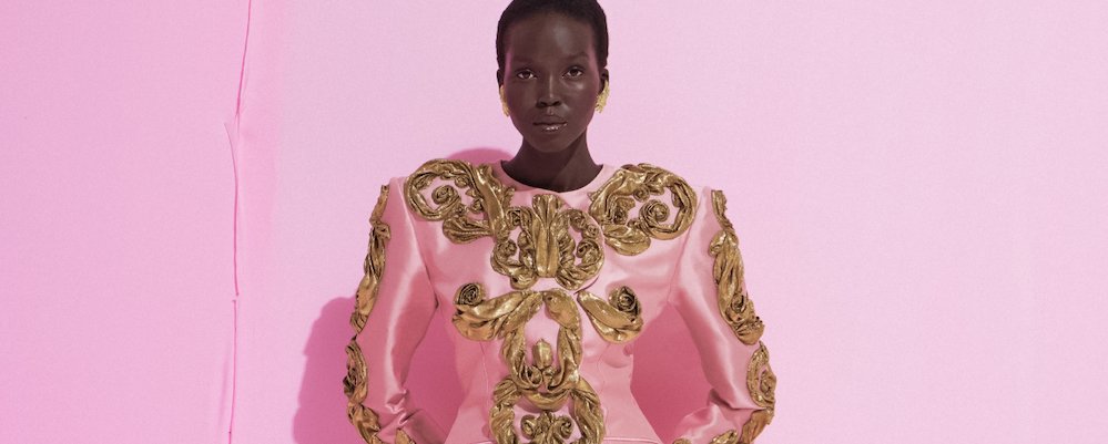 Ajok Madel in 'High Art' Jackie Nickerson for Harper's Bazaar US — Anne ...