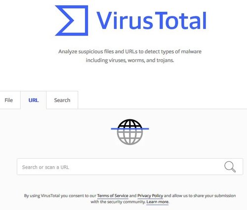  Check suspicious URLs with VirusTotal. Not a guarantee the URL is safe, but an indicator. 