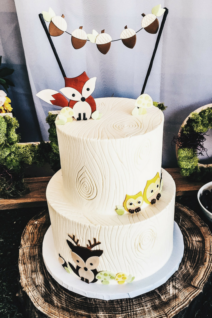 How To Plan A Woodland Themed 1st Birthday Party First Thyme Mom
