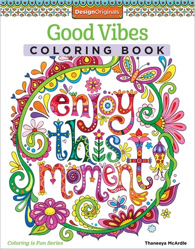 Good Vibes Coloring Book by Thaneeya McArdle