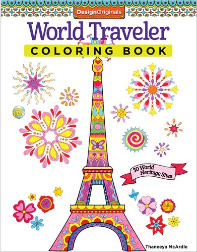 World Traveler Coloring Book by Thaneeya McArdle