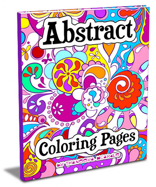 Abstract Coloring Pages by Thaneeya McArdle