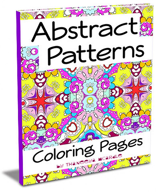 Abstract Patterns Coloring Pages by Thaneeya McArdle