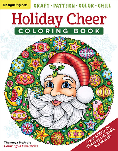 Holiday Cheer Coloring Book by Thaneeya McArdle