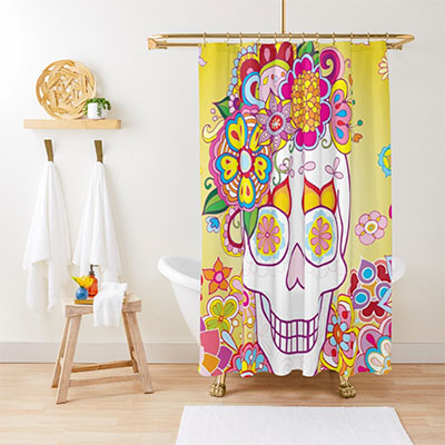 Shower Curtains with the Art of Thaneeya McArdle