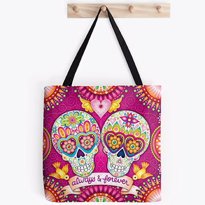 Colorful Art Tote Bags by Thaneeya McArdle