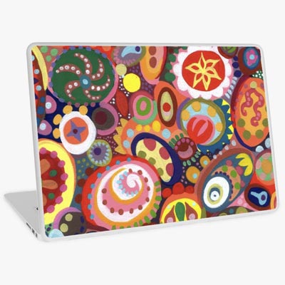 Laptop Skins with Art by Thaneeya McArdle