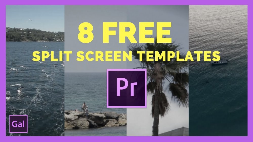 Premiere Gal: Free Split Screen Templates for Premiere Pro! — Premiere Bro