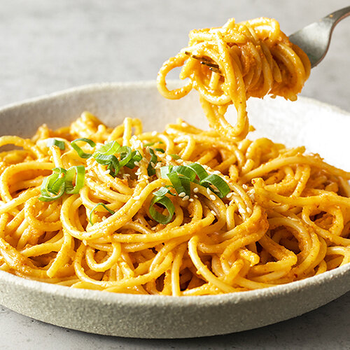 What is Kimchi pasta vegan?