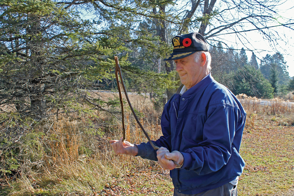 North Hastings resident Floyd Shatraw estimates he’s witched more than 200 wells over the past 65 years – with 100 percent accuracy.