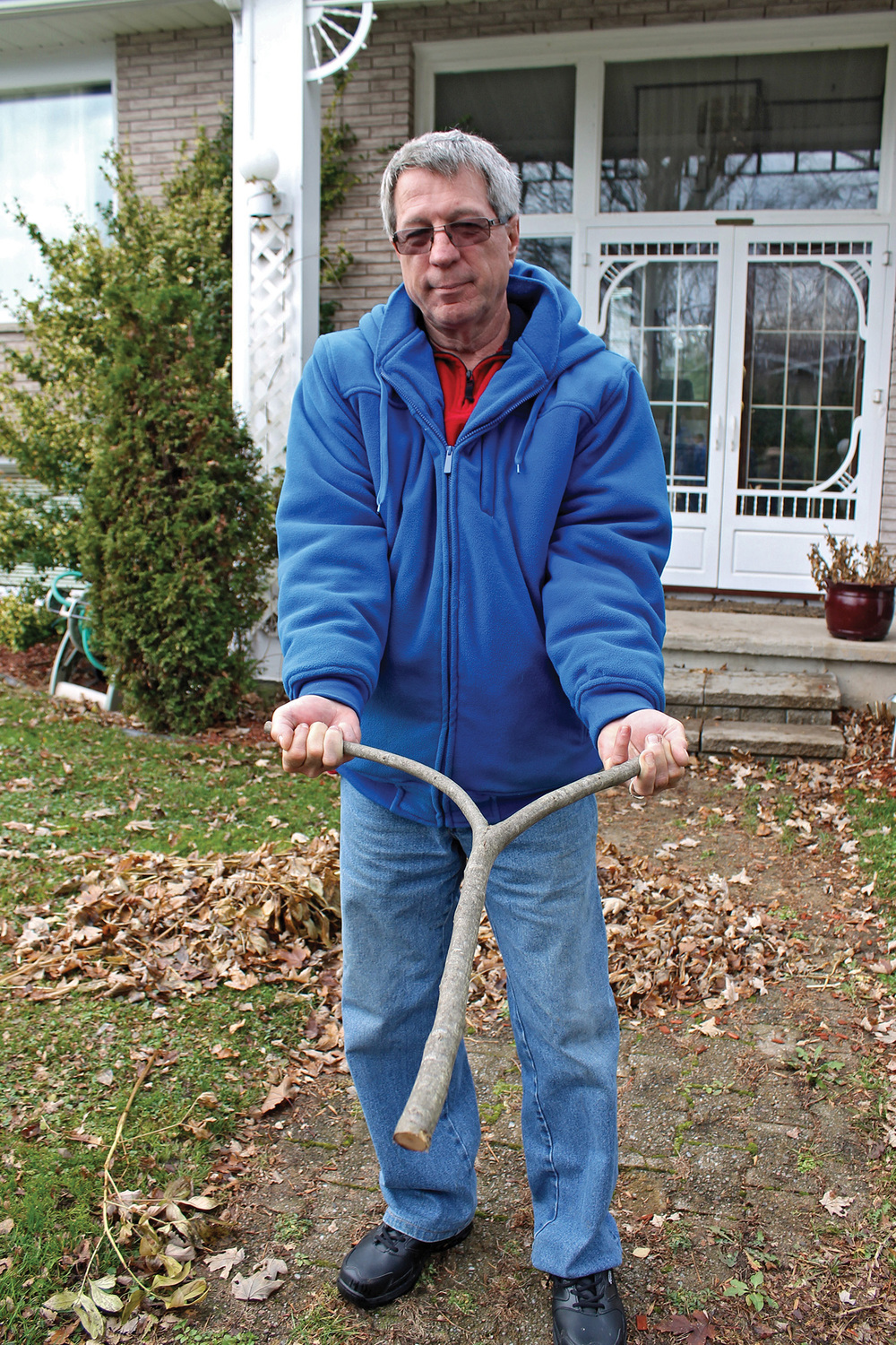 Marmora’s Doug Alcock was taught how to witch by his mother when he was 14 years old.