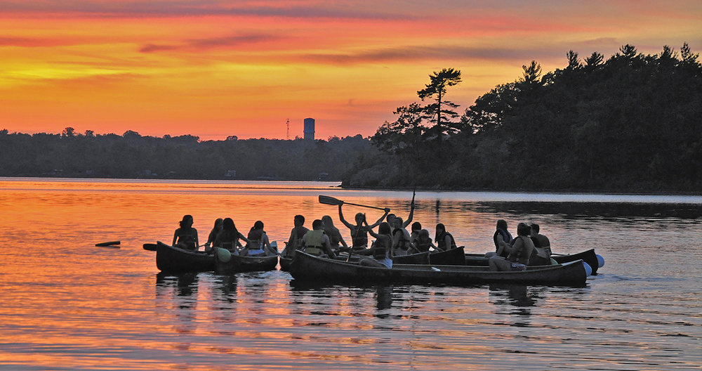   Campers come from all over the world for the chance to experience the uniquely Canadian tradition of summer camp. Photo Courtesy of Camp Quin-Mo-Lac.  