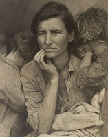 Human Erosion in California (Migrant Mother), Dorothea Lange, 1936