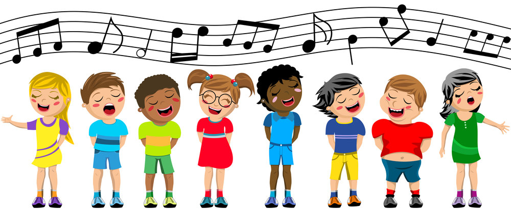 Image result for children's choir clipart moving