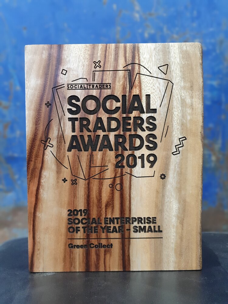 The Social Enterprise of the Year award recognises Green Collects achievements in generating positive social and environmental impact.