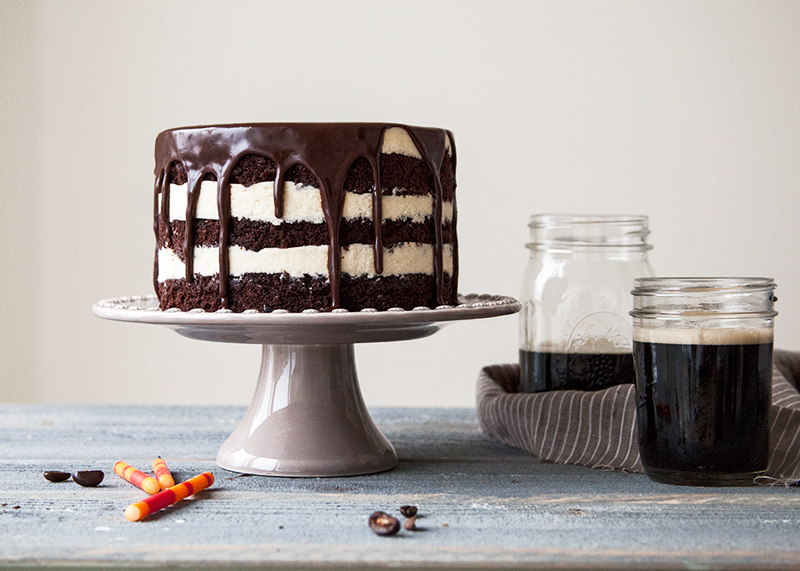 идея для юбилея 30 лет шоколадный торт стаут