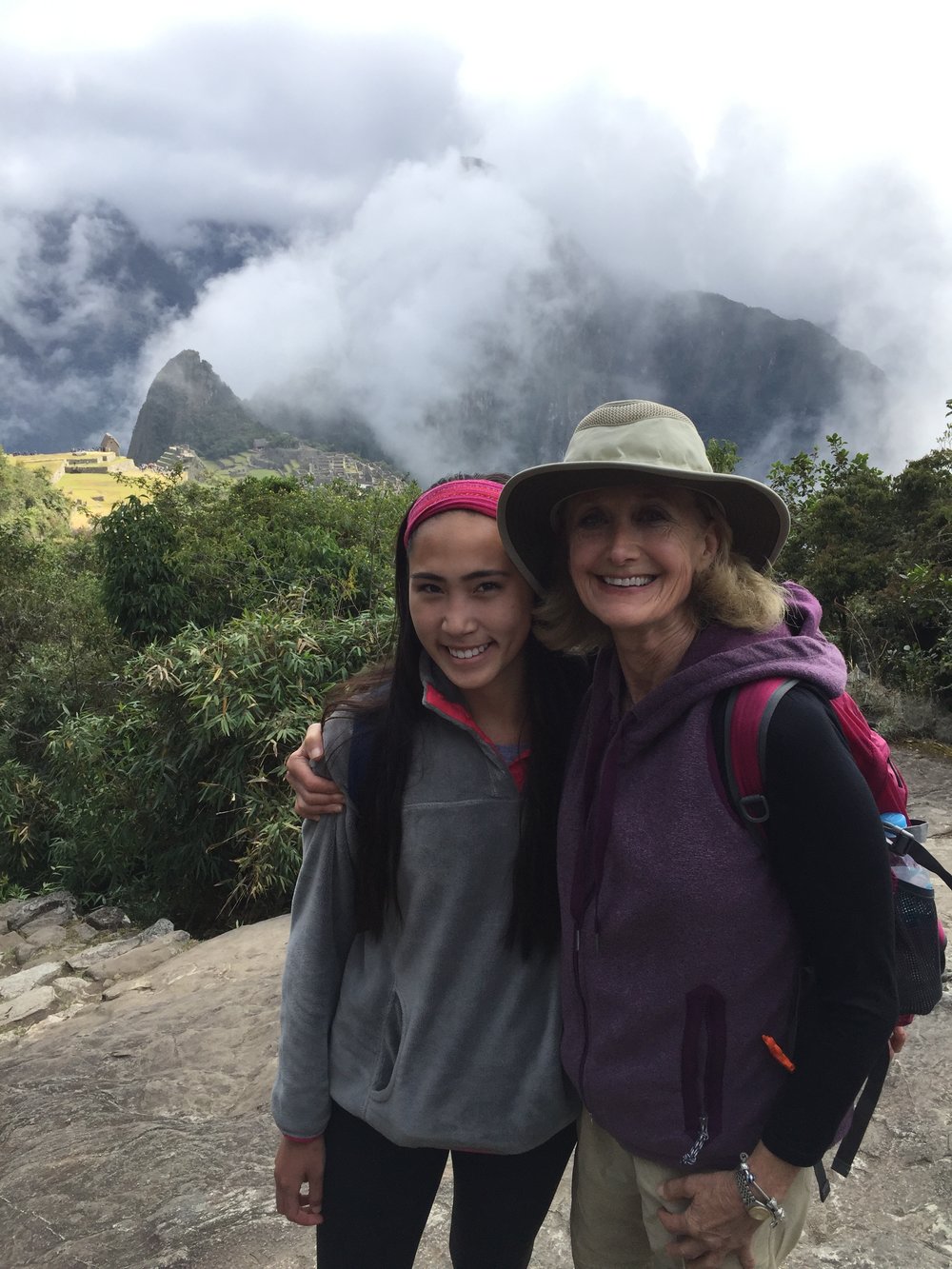 Laura Jane Mellencamp Murphy and Colby Manchu Picchu service trip.JPG