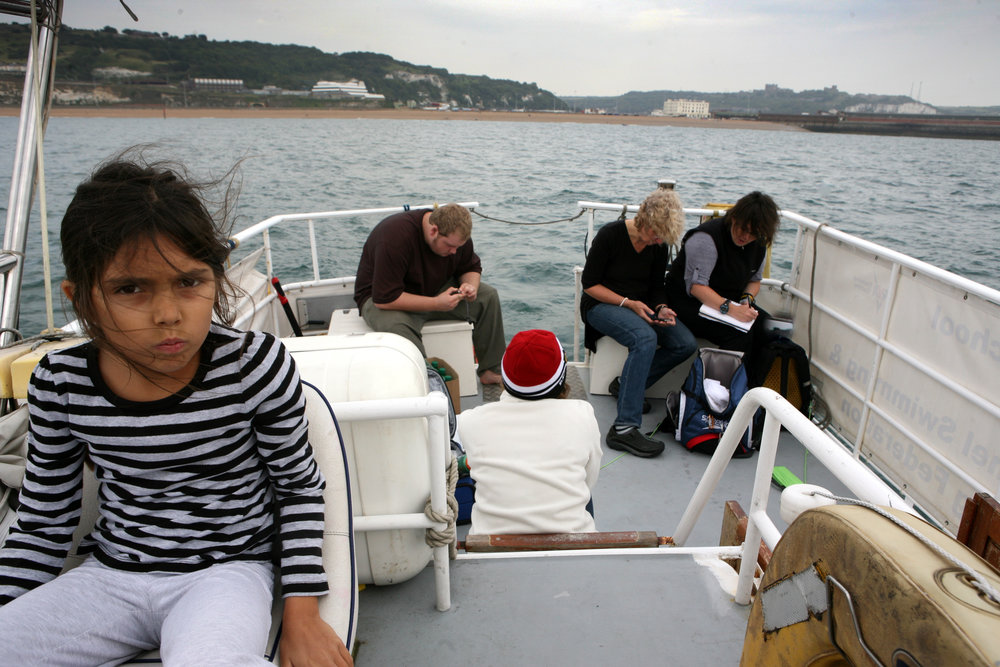  Eileen, the stowaway, and the youngest crew member to ever cross the English Channel.   