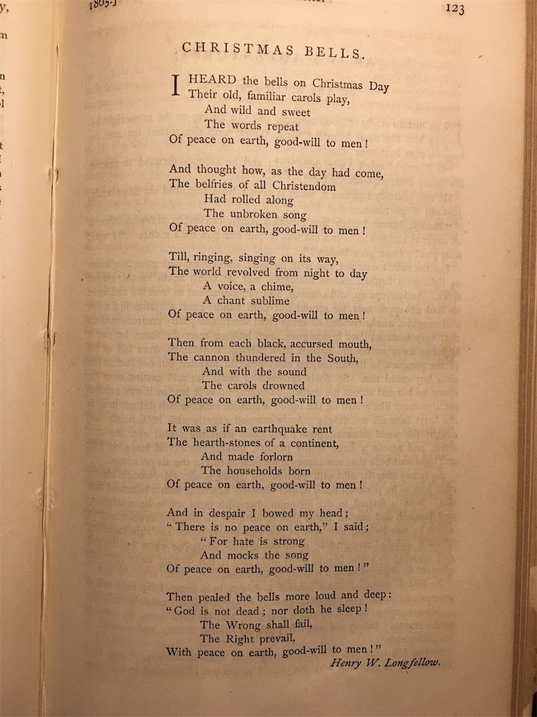 christmas bells by henry wadsworth longfellow