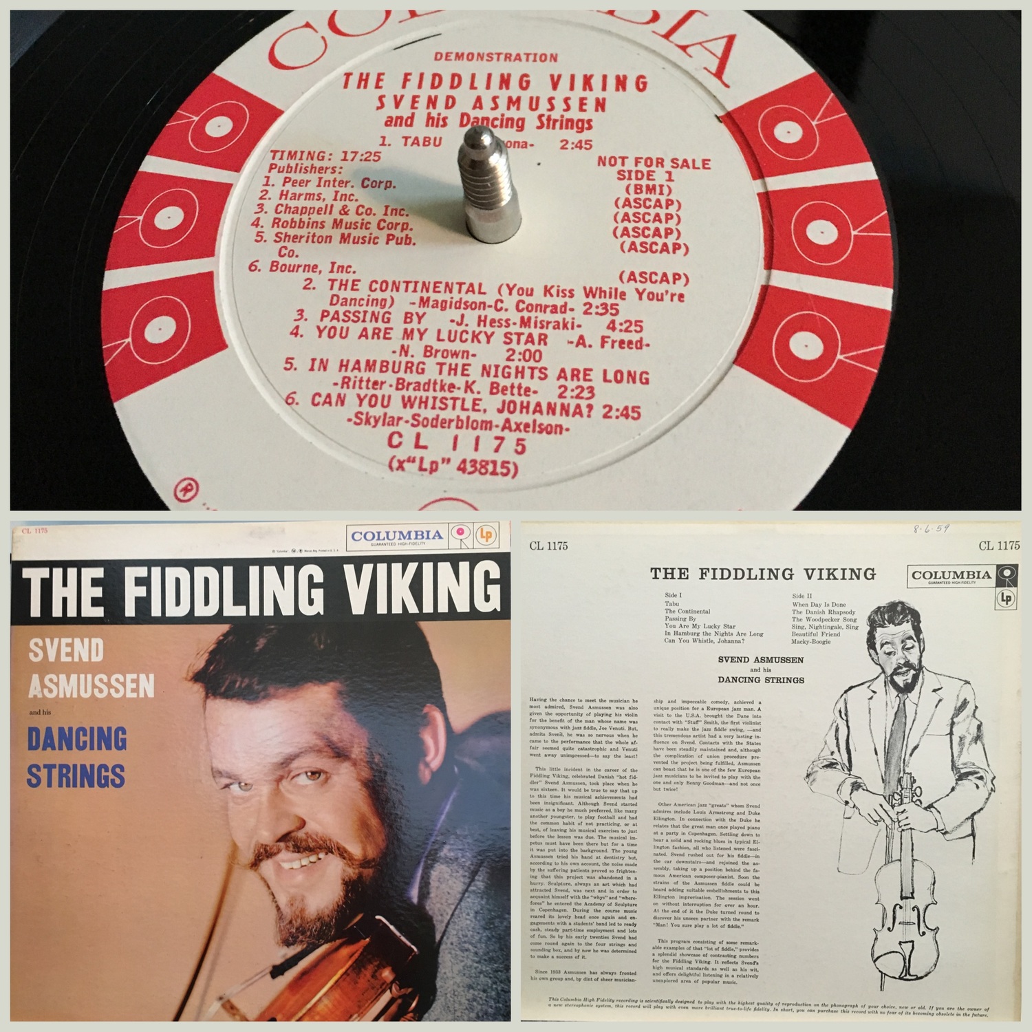 Episode 1: The Fiddling Viking by Svend Asmussen and his Dancing ...