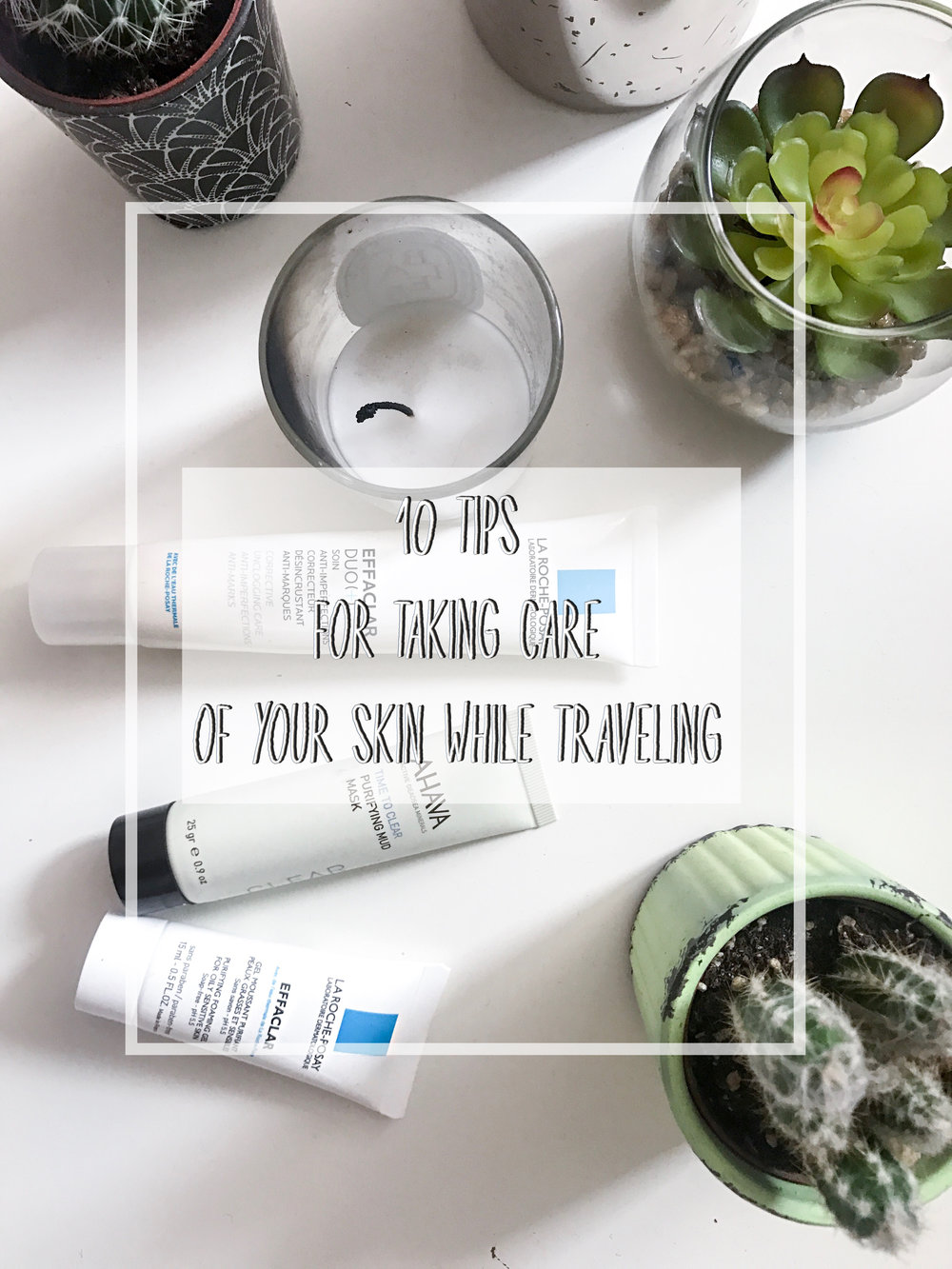 Skincare travel tips
