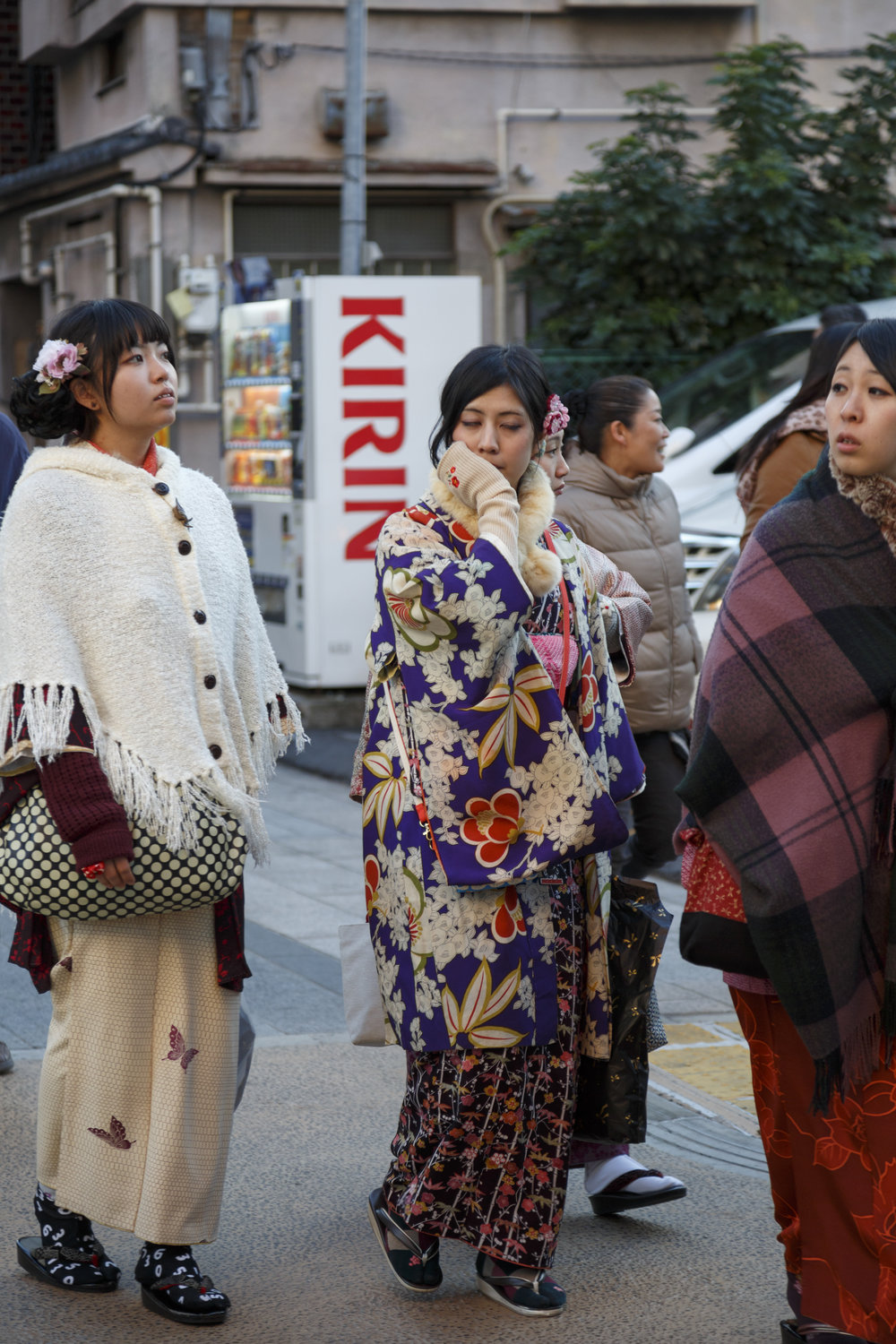 Women in kimono