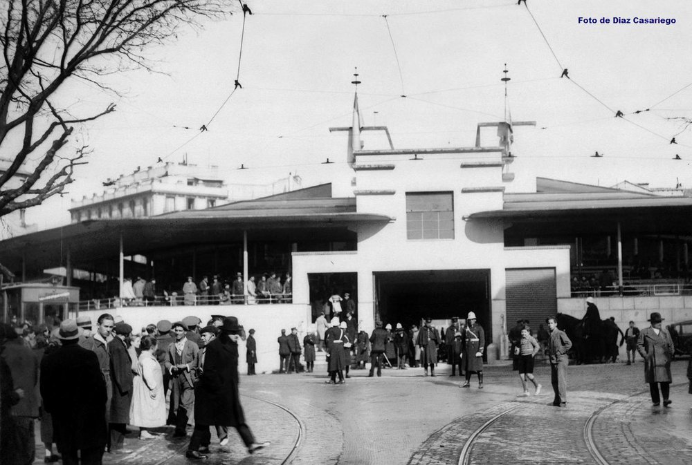 Inauguración del mercado de Olavide en enero de 1934