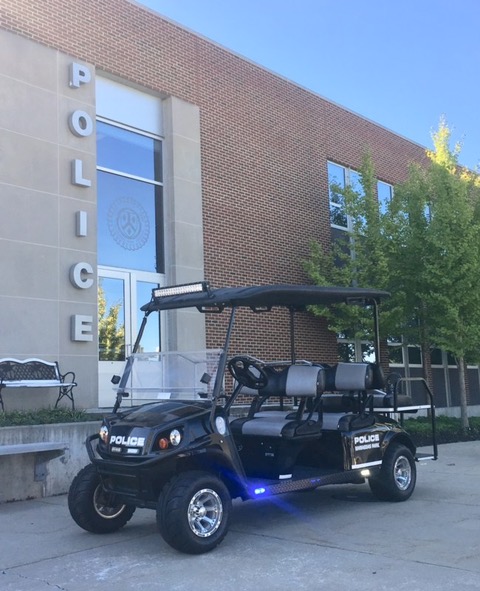 Police Golf Cart