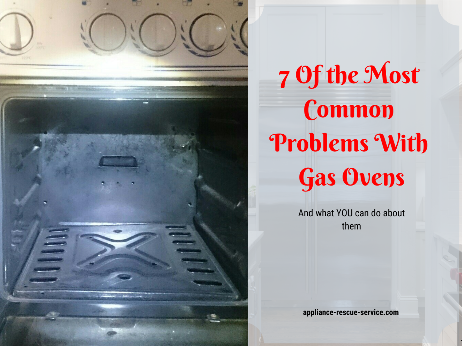 how to light a gas oven with an electric starter