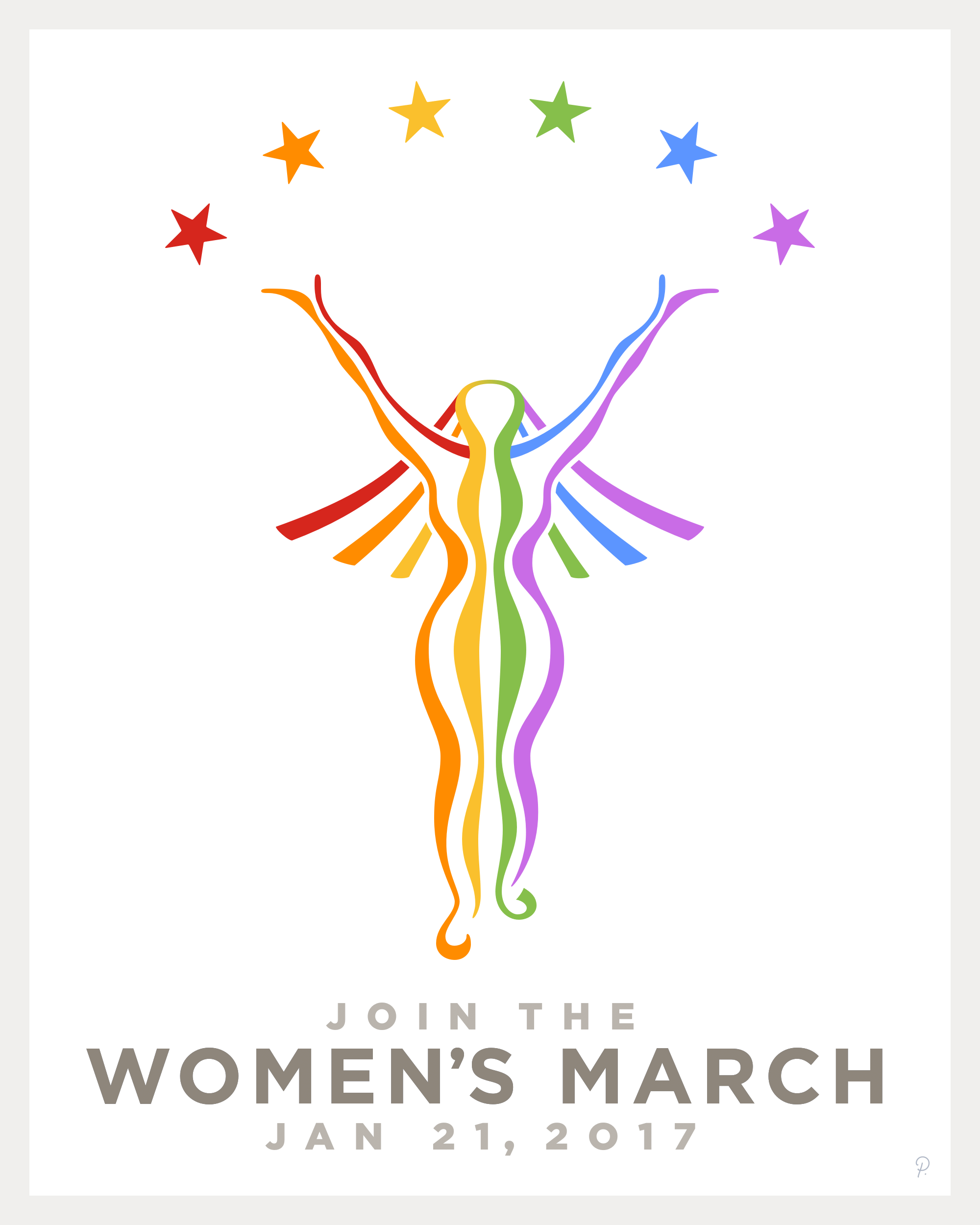 LGBT Women's March Poster