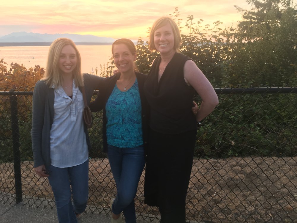 Rinad Beidas, PhD and Emily Becker Haimes, PhD visit with collaborator Shannon Dorsey, PhD in Seattle, Washington (August, 2016)