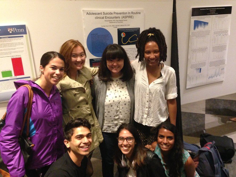 Members of the Beidas Lab at the CURF Research Expo