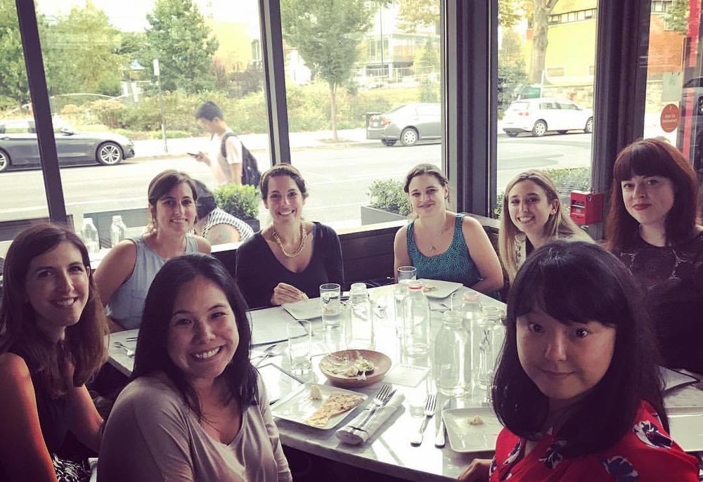 Beidas Lab celebrates former CMHPSR fellow, Kelsie Okamura, being in town with a group dinner at Zavino! 