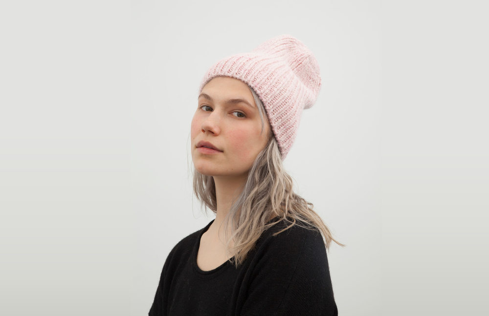  sara hat: pink 