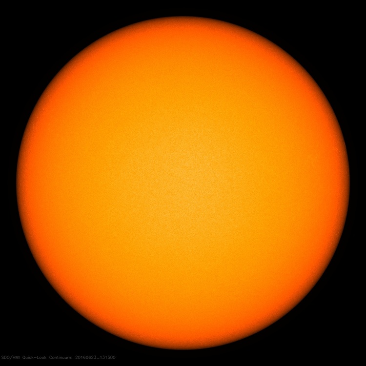 La última imagen solar es completamente impecable por segunda vez este mes;  Imagen cortesía de la NASA