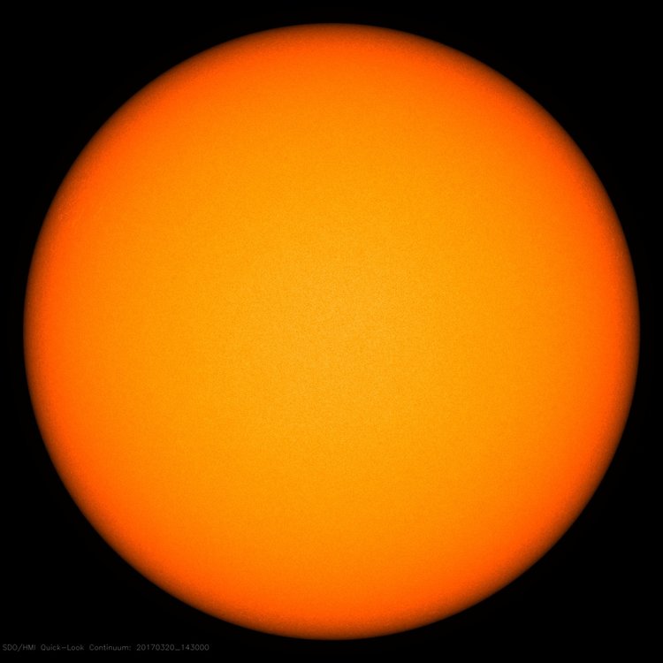 A blank look to the sun on Monday, March 20, and it has now been blank for two weeks straight; image courtesy NASA/GSFC