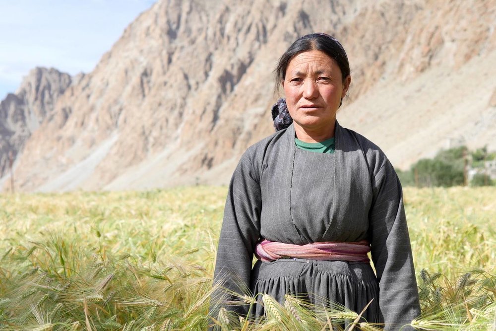 Tsering Dolkar, farmer, Domkhar-Gongma Village, Ladakh, India