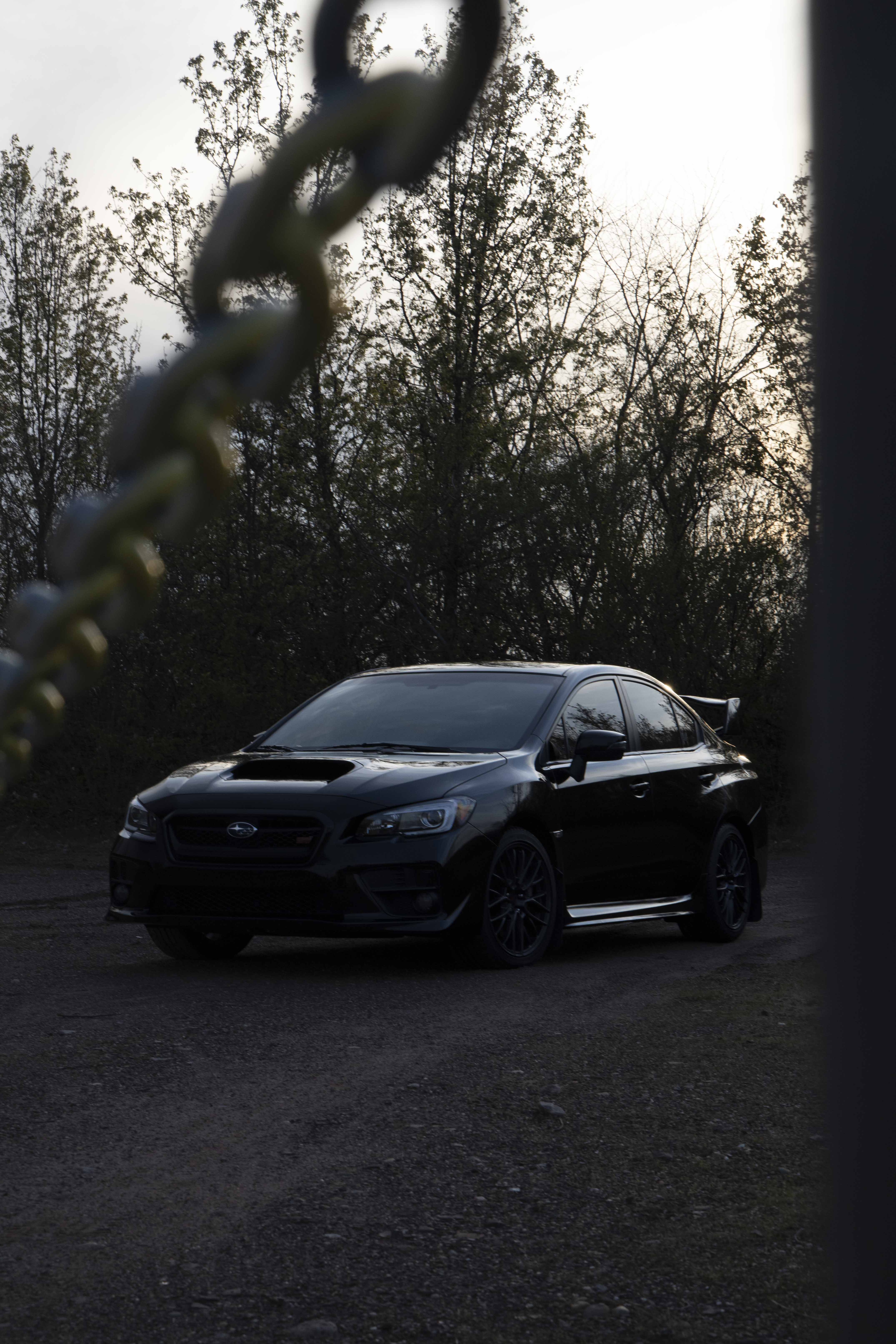 Subaru Sports Car Photoshoot Befeore Editing