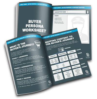  Buyer Persona & Content Mapping Cheat Sheet 